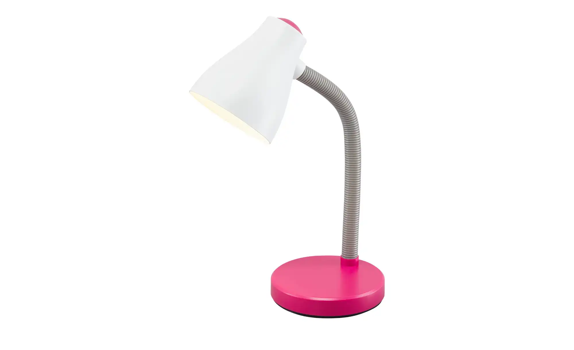 KHG Tischleuchte, 1-flammig, pink/weiß