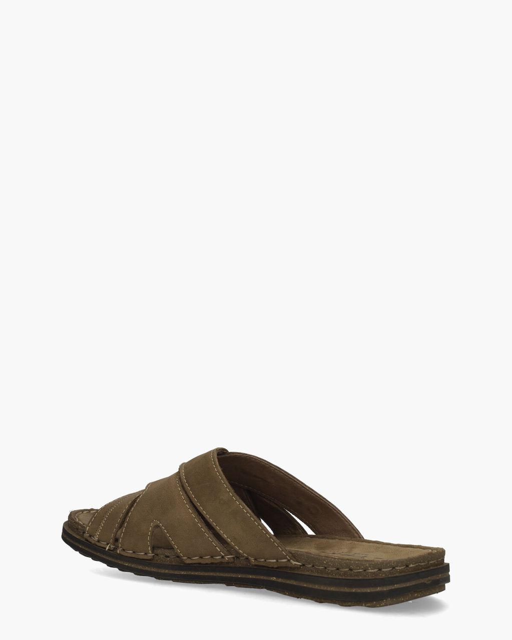 Cypres Rouvin Bruin Herenslippers