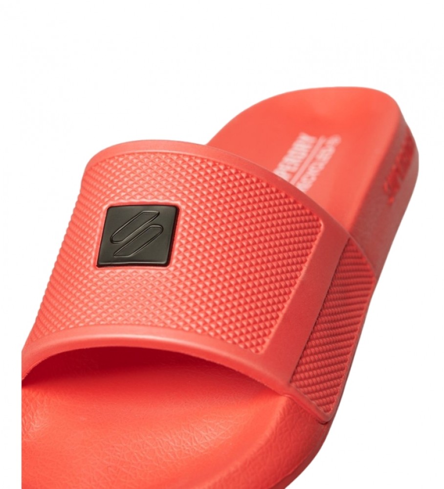 Chinelo de dedo laranja Superdry Code Tech