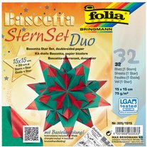 Feuilles de papier pliable étoile Bascetta, 75 g/m2