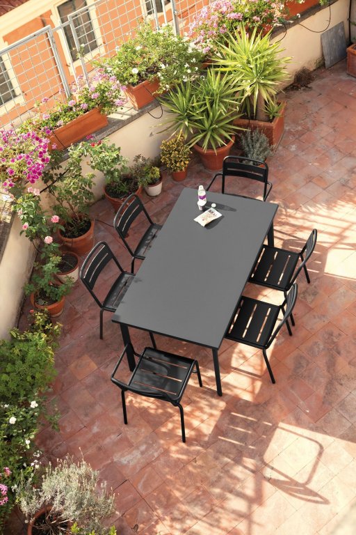 Emu Star tuintafel rechthoek dark green 160x90