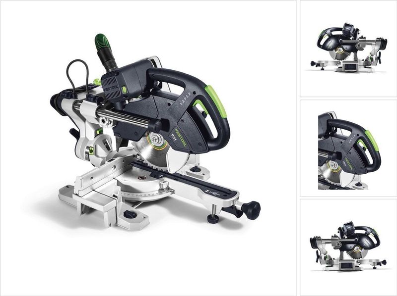 Festool KS 60 E KAPEX Afkortzaag - 1200 W - 661 x 475 x 430 mm