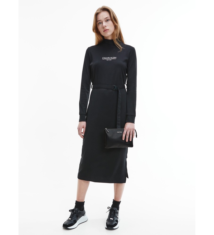 Bolsa transversal preta Calvin Klein