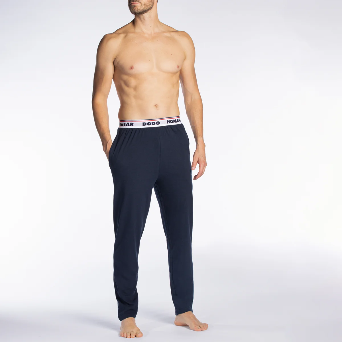 Pantalon homme HOME bleu foncé