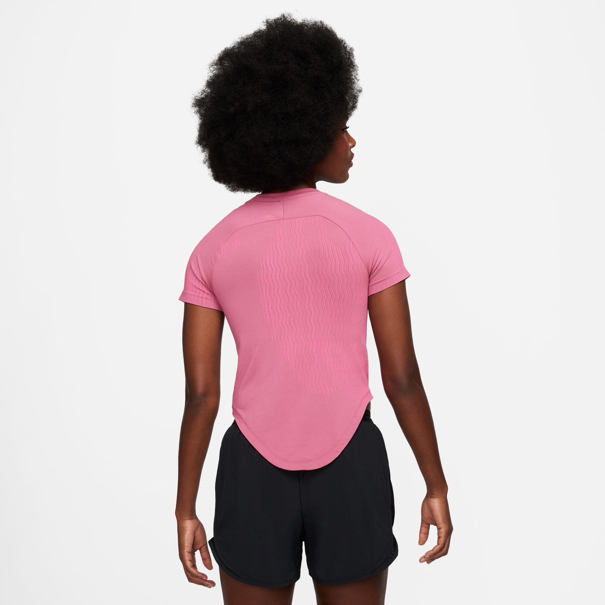 Nike Running Division Womens Dri FIT ADV Short Sleeve Running Top