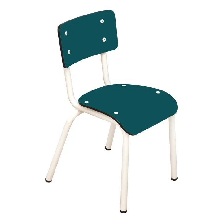 Les Gambettes Chaise enfant little Suzie | Bleu canard
