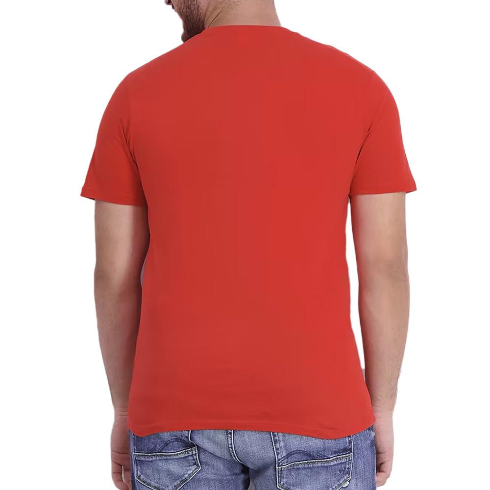 Sergio Tacchini T-shirt Rouge Homme Sergio Tacchini Stripe B