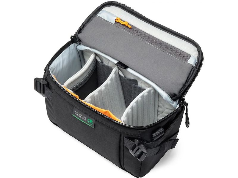 Lowepro Kamera-Tasche ProTactic Lite SLX 110 AW III Robuste, kompakte Umhänge-/Schultertasche für spiegellose Vollformatkamera mit 24-70 mm F/2.8 Objektiv