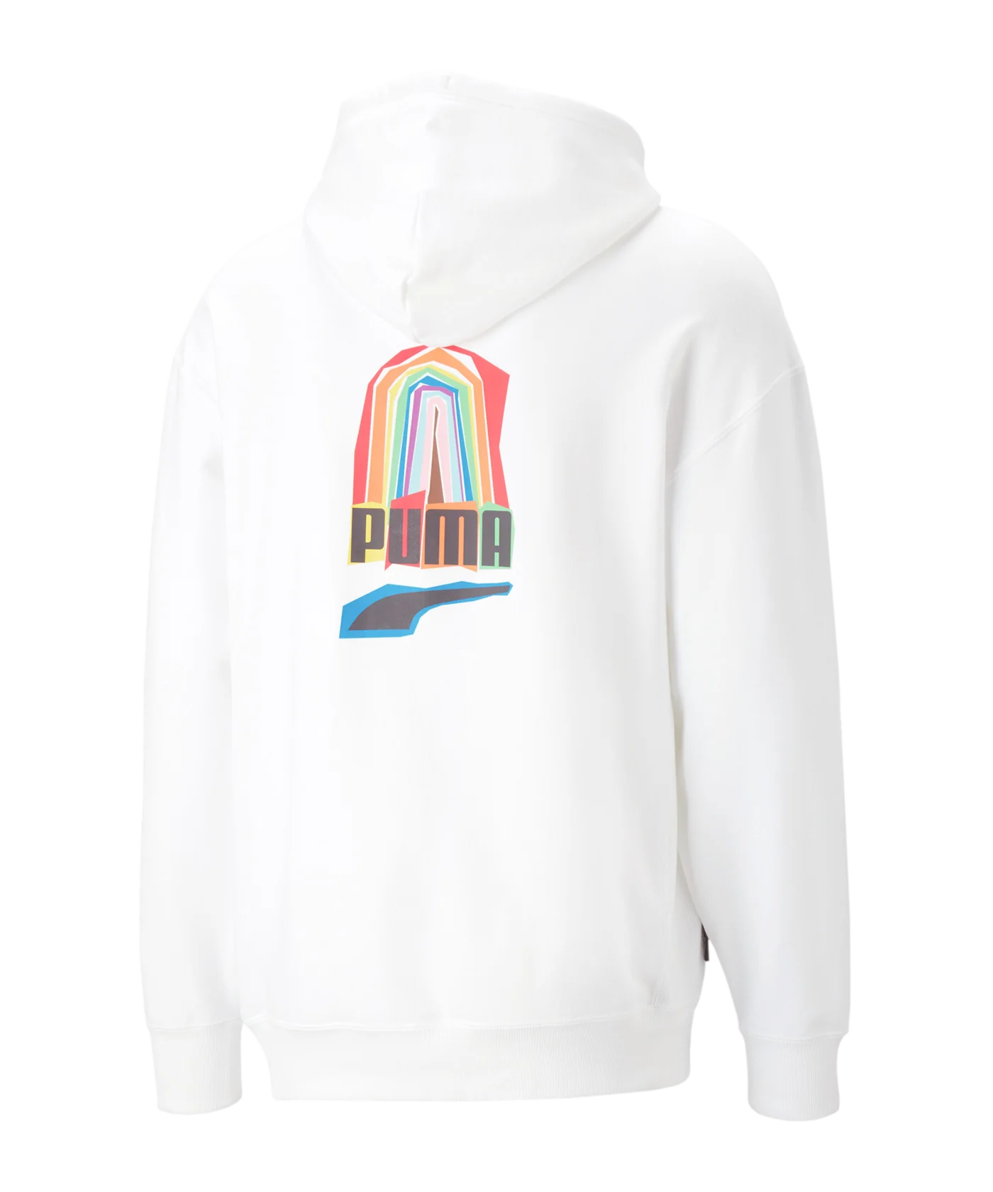 PUMA DOWNTOWN PRIDE Hoody Weiss F02