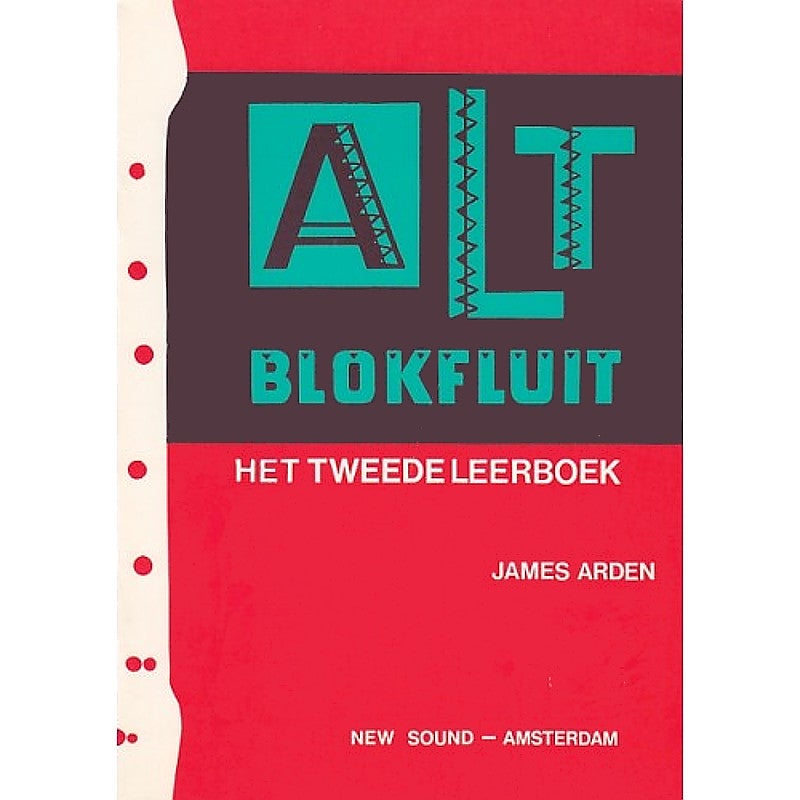 Hal Leonard - Altblokfluit, het tweede leerboek
