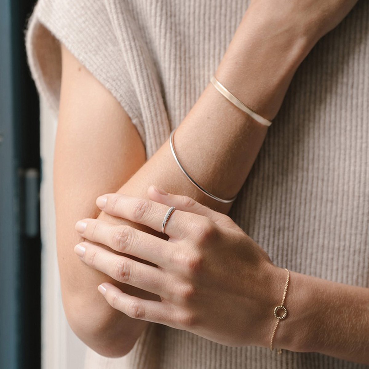Bracelet jonc Saunier Marcel