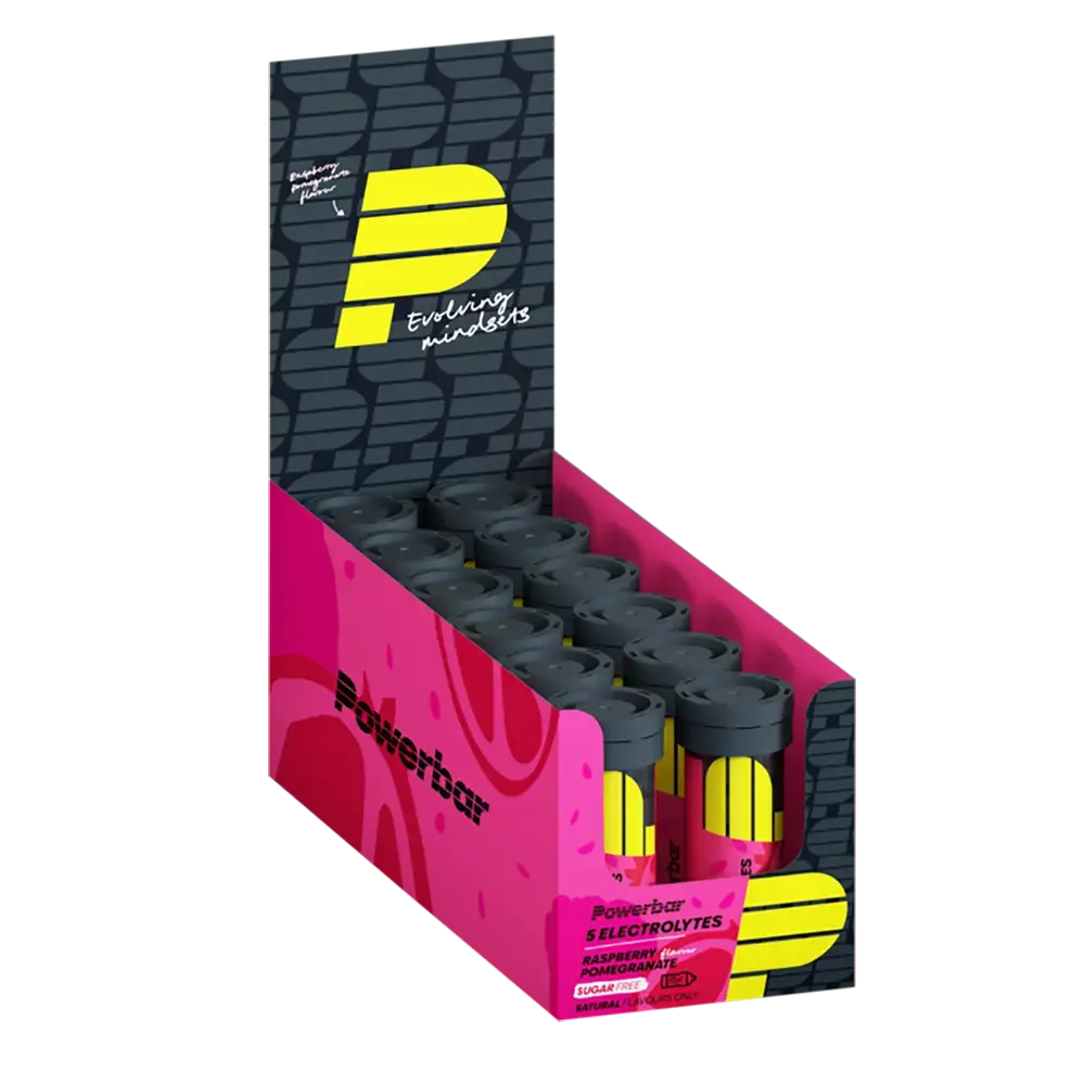 PowerBar Electrolyte Tabs Framboos/Granaatappel 12 stuks