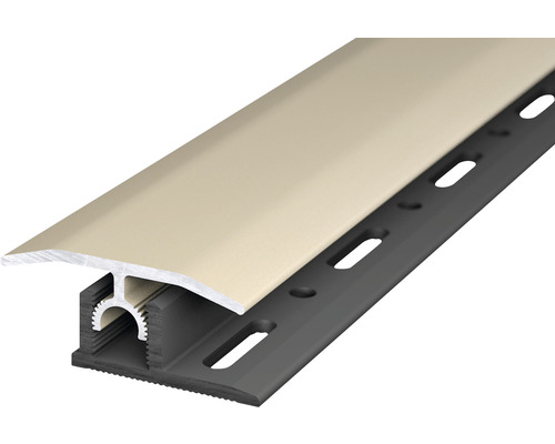 Overgangsprofiel aluminium Sahara geanodiseerd 10x34x1000 mm