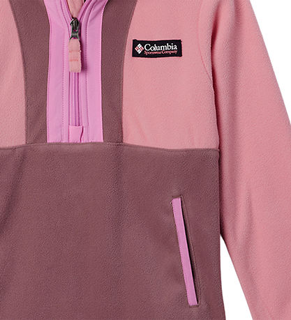 Columbia Fleecejakke - Back Bowl Lite Half Zip Noodie - Salmon R