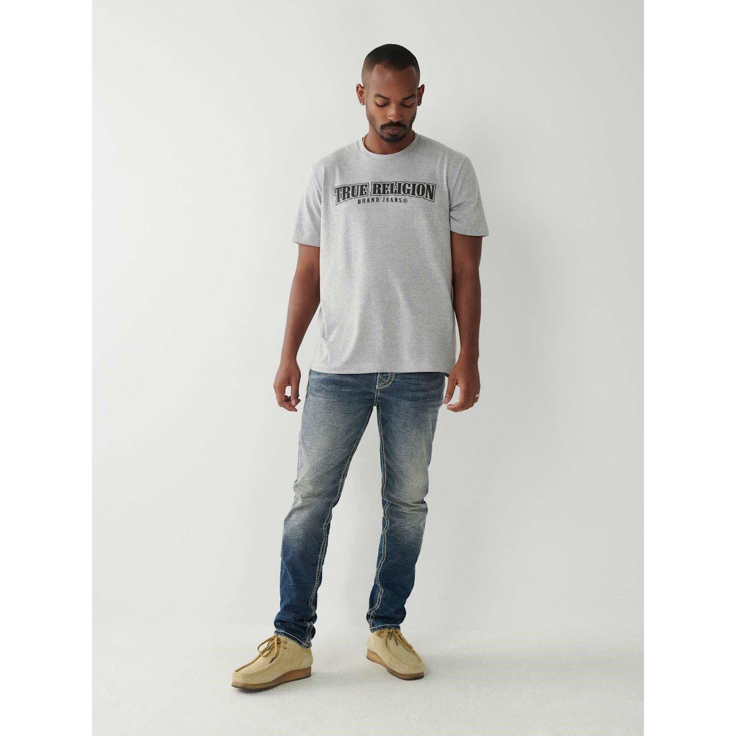 True Religion Rocco Super QT Stitch Skinny Jeans Mens