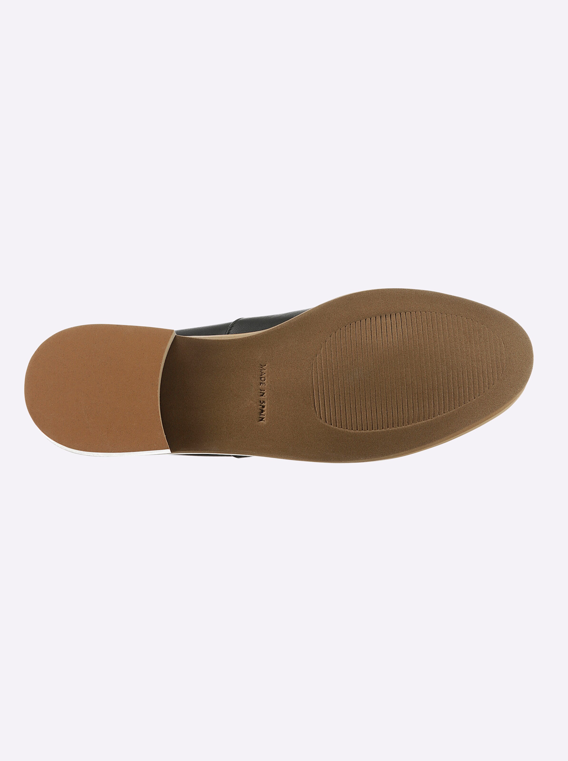 heine Slipper in schwarz