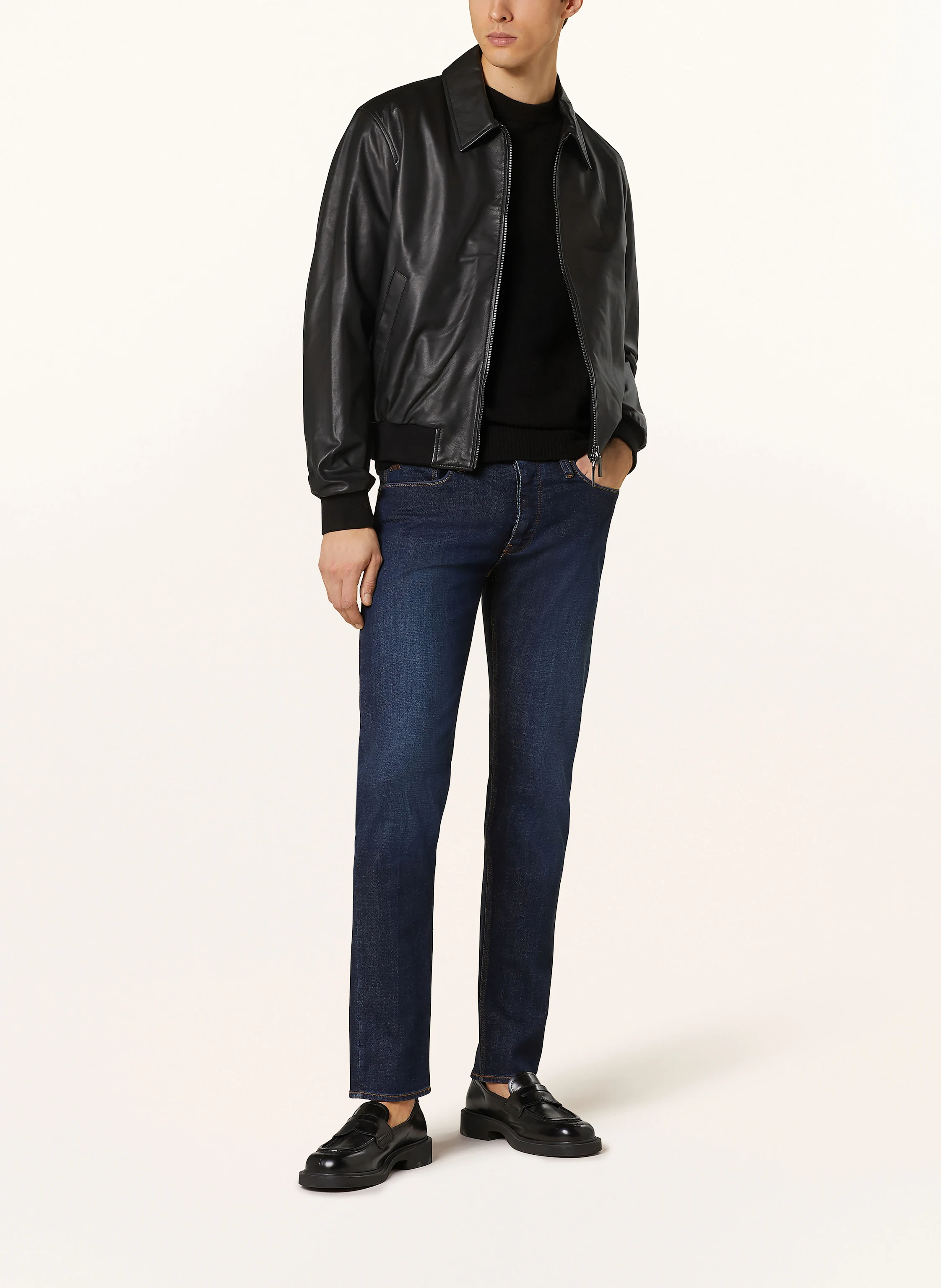 EMPORIO ARMANI Lederblouson