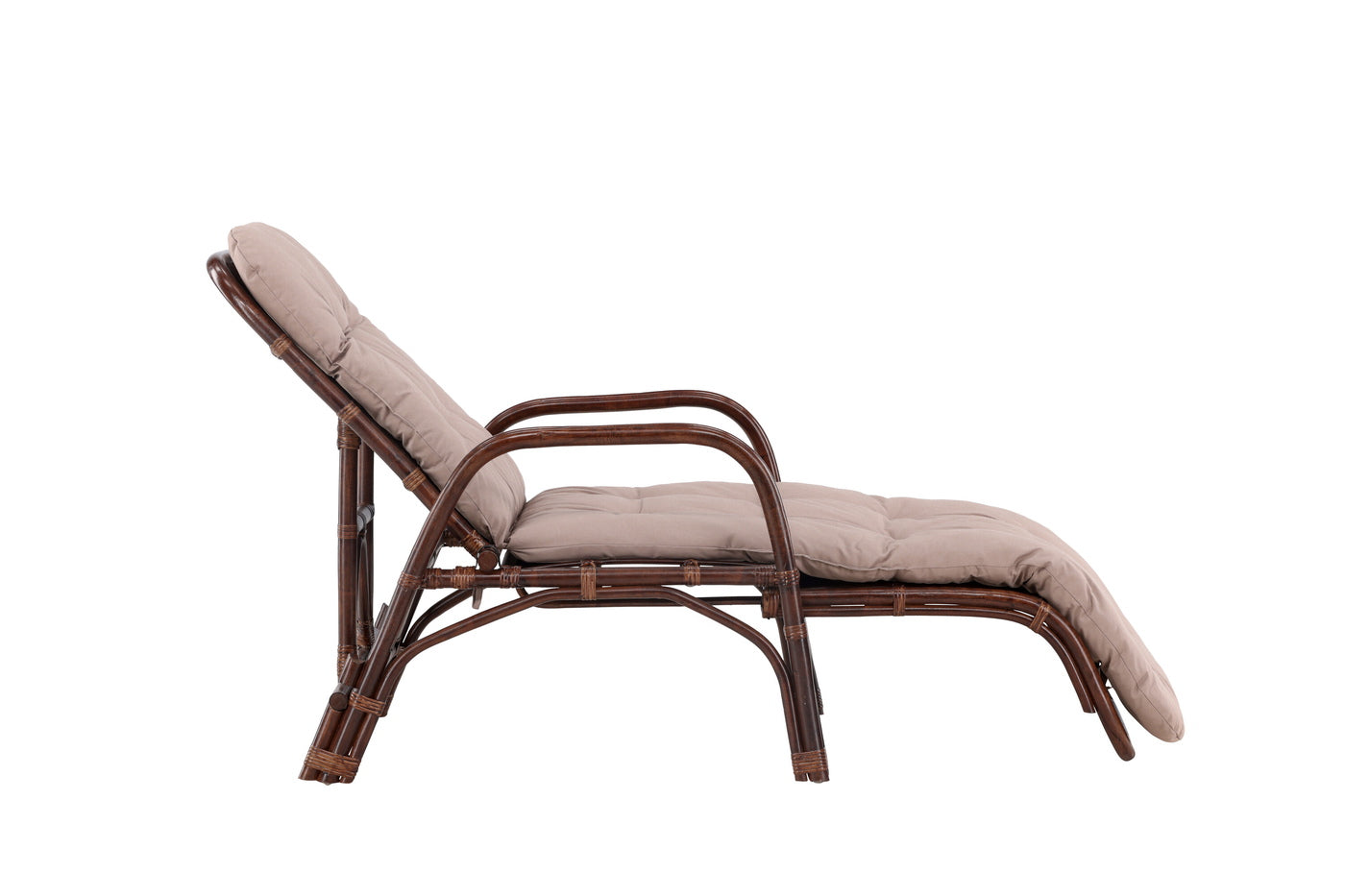 FjÃ´rd - Ligbed Donker Walnoot|Beige - Nella