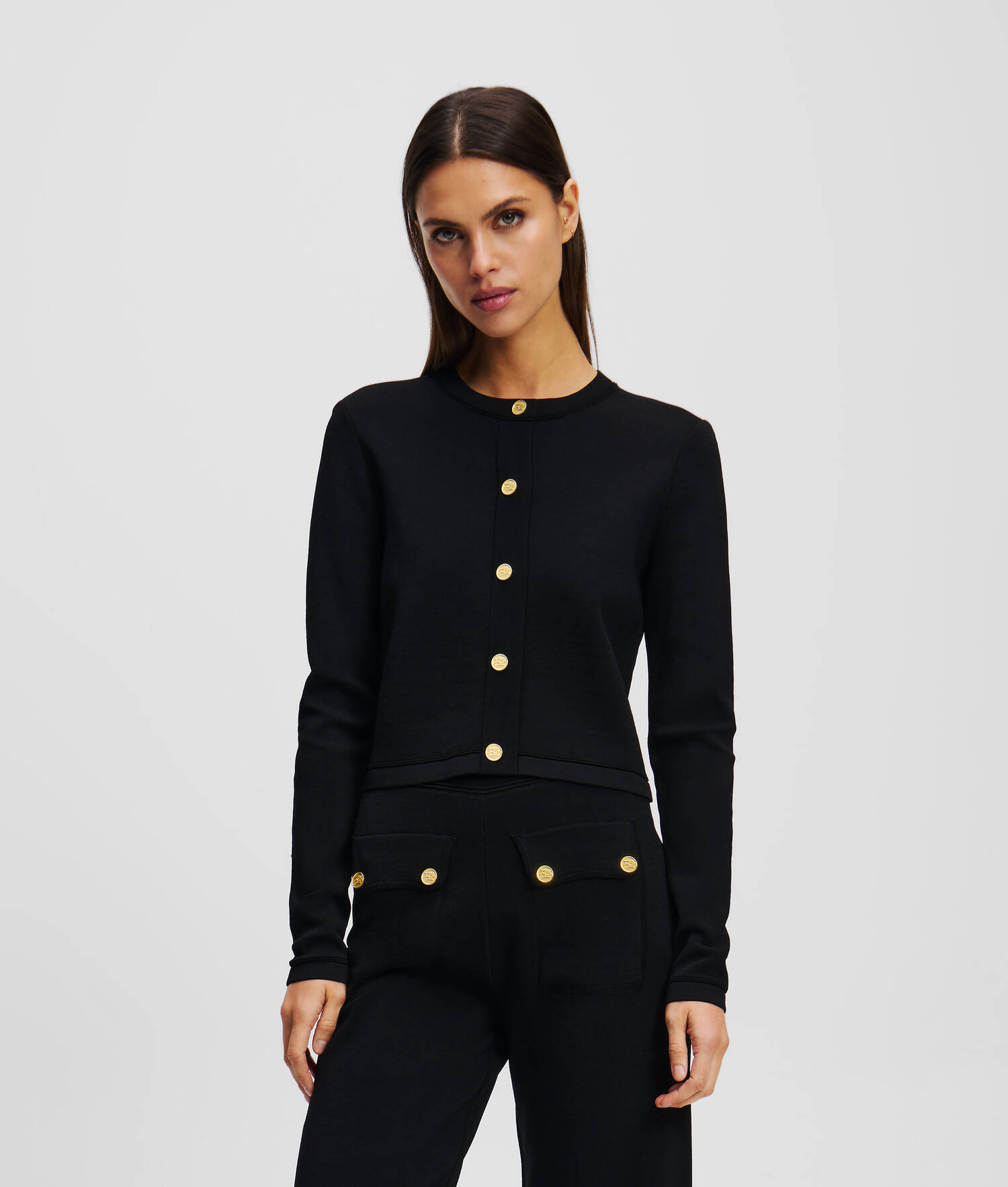CARDIGAN AVEC BOUTONS - Noir