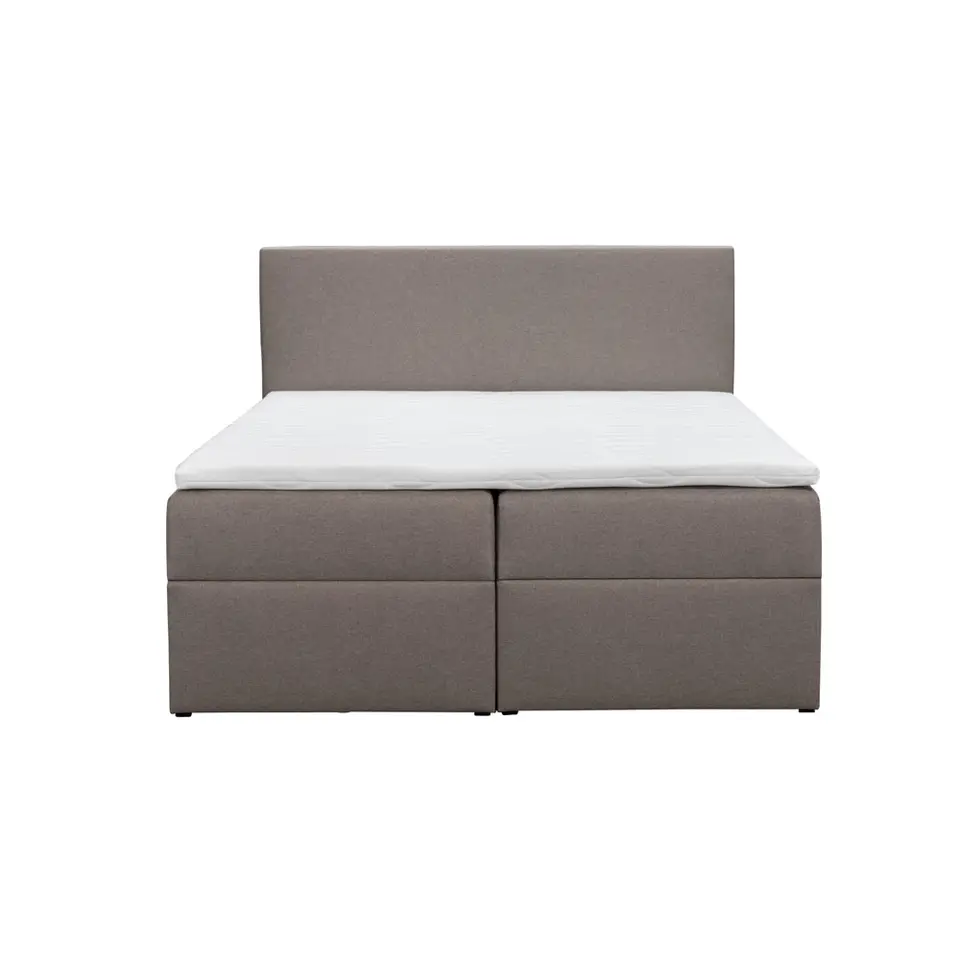 Boxcombinatie met opbergruimte Orebro 6-delig - taupe - 180x200 cm