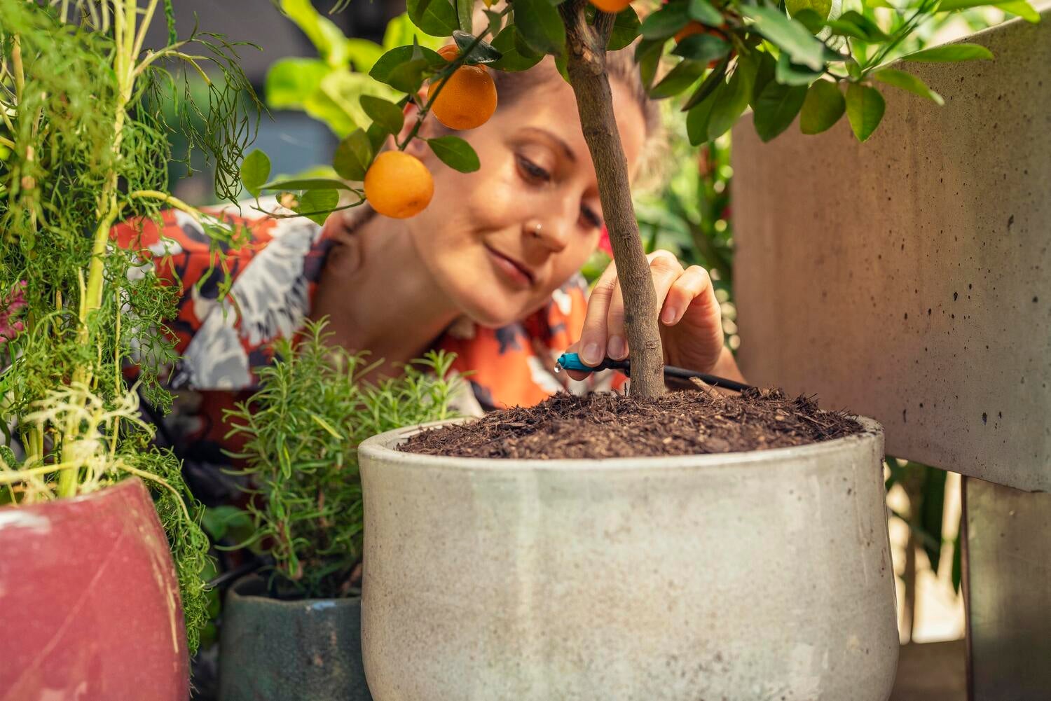 Gardena Micro Drip systeem sproeier kleine oppervlakte