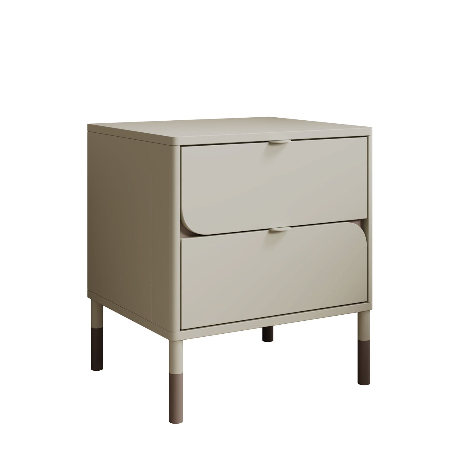 Meubella - Kindernachtkastje Hill - Beige - 46 cm