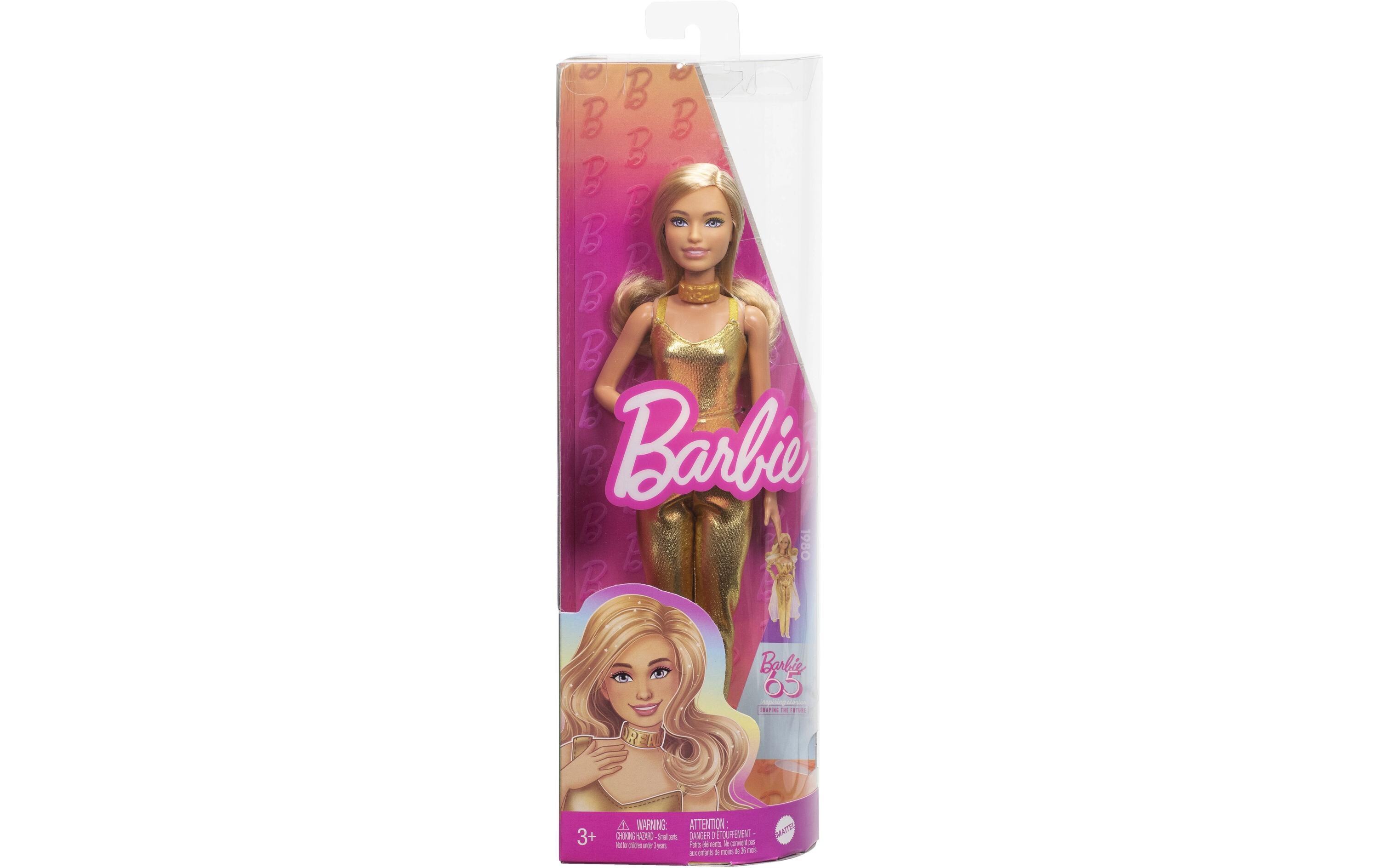 Puppe Golden DreamsBarbie-Puppe im unverkennbaren Stil