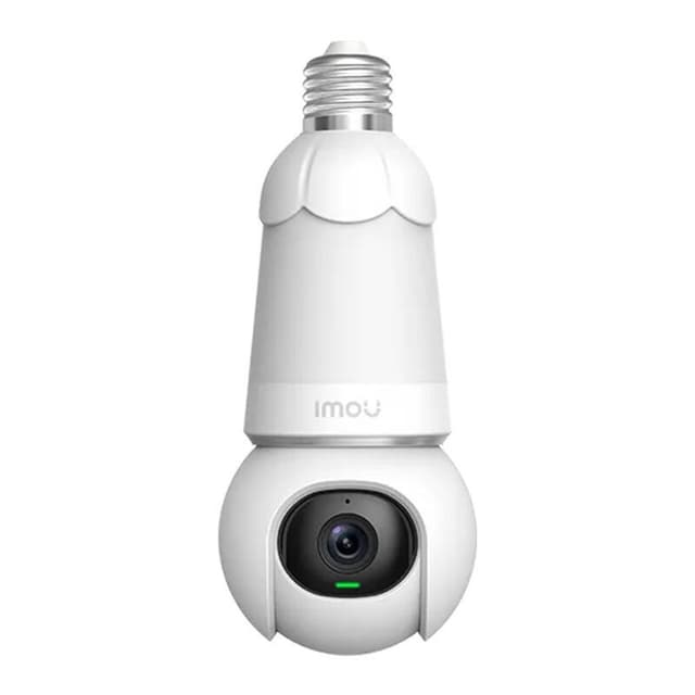 2-i-1 pære og 360° udendørs kamera WiFi IMOU Bulb Cam 5MP