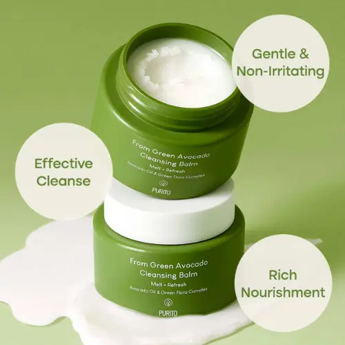 From Green Avocado Cleansing Balm