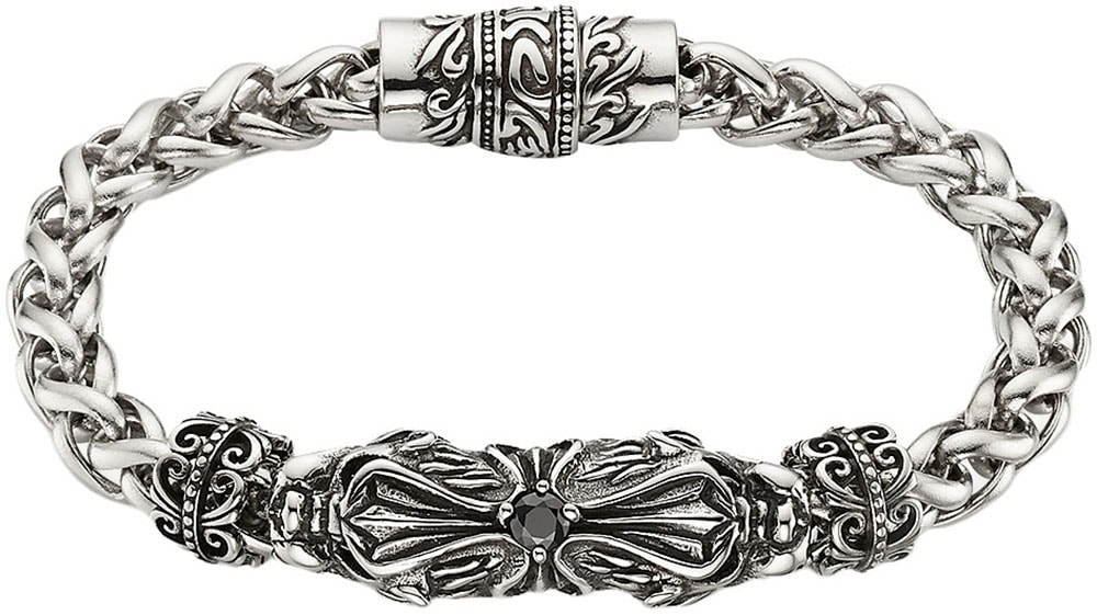 Bruno Banani Edelstahlarmband »Schmuck« mit Glasstein