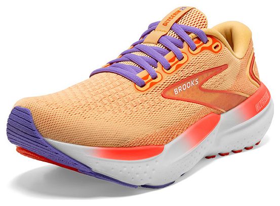 Chaussures Running Brooks Glycerin 21 Corail Femme