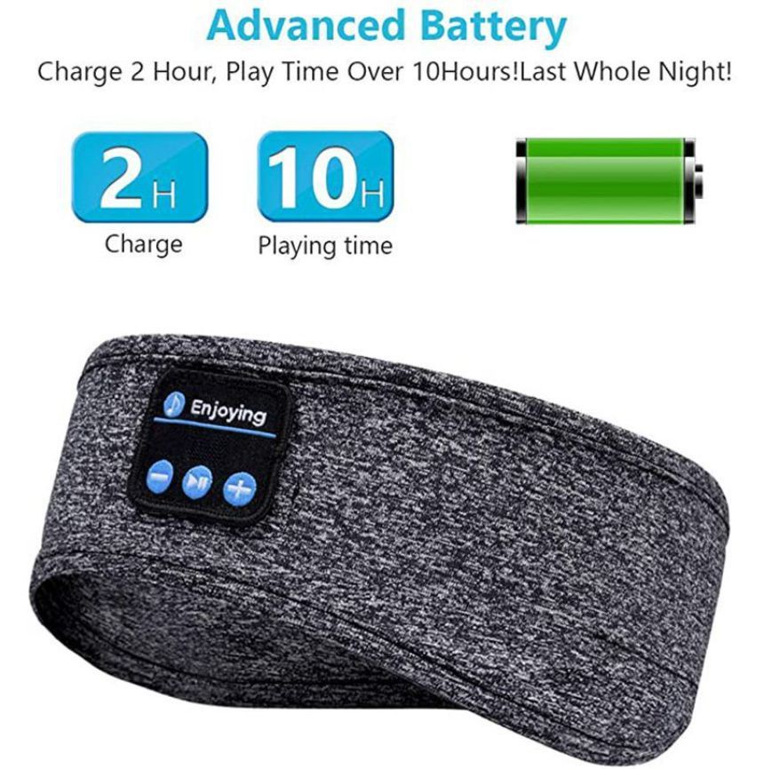 HOMTEC - USB oplaadbare Bluetooth-luidspreker met sporthoofdband