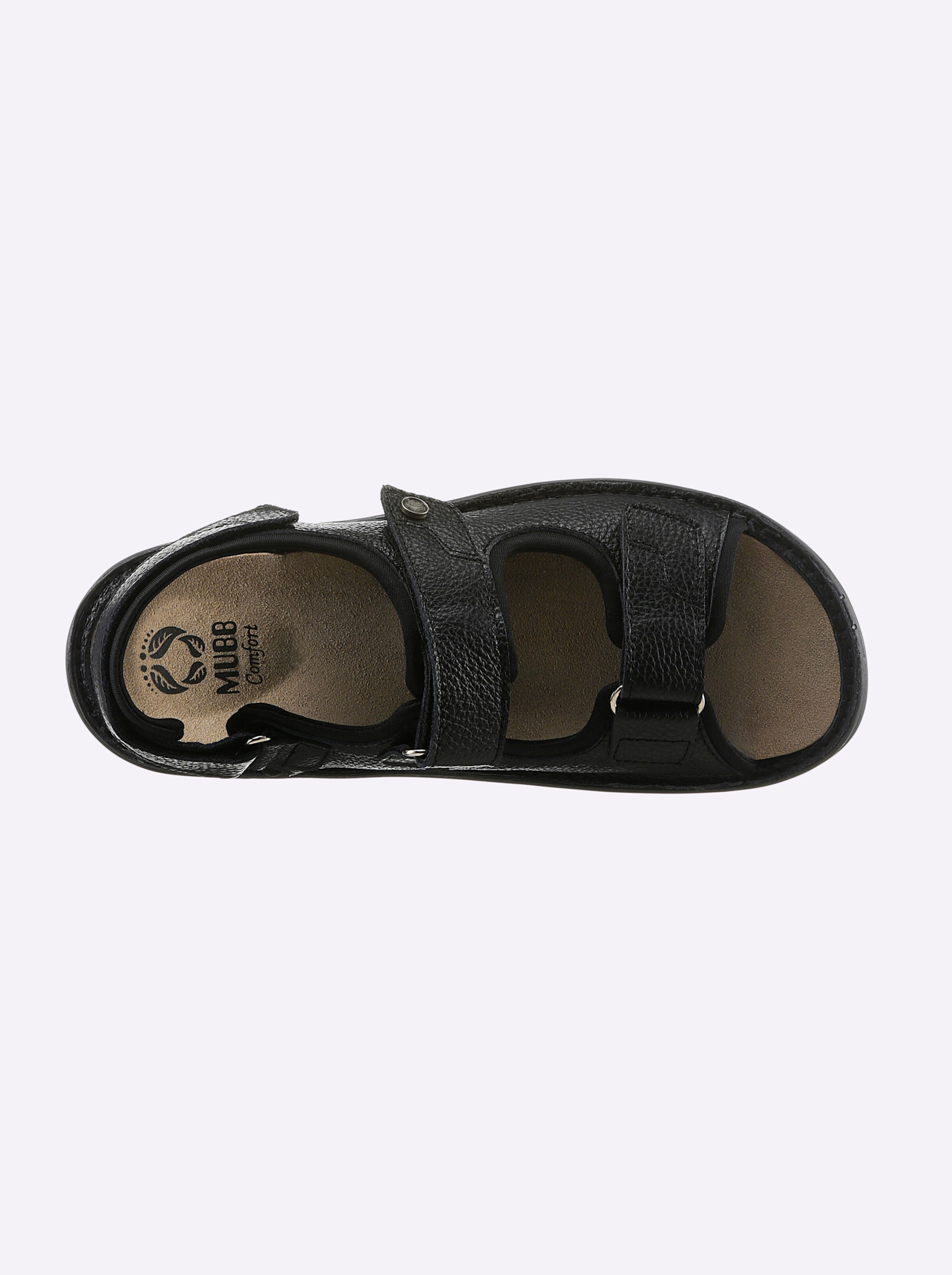 Mubb Sandale in schwarz