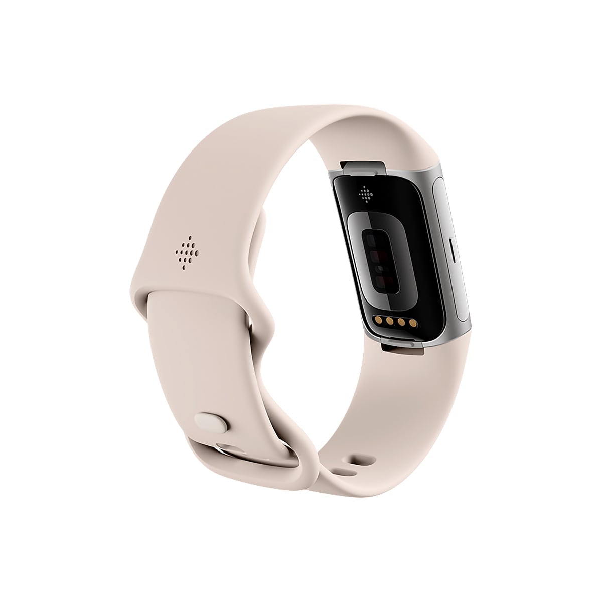 Fitbit Charge 6 aktivitetsarmbånd (sølv/beige)