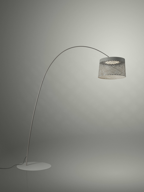 Foscarini Twiggy Grid Outdoor booglamp LED greige