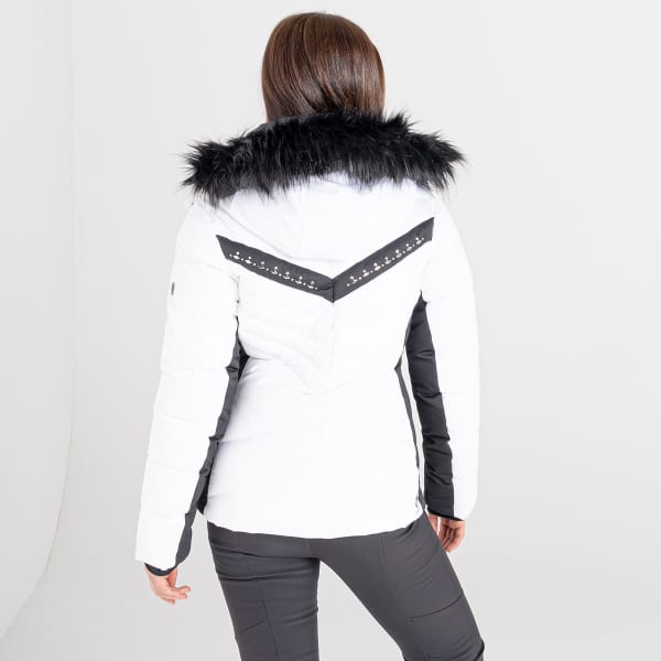 Veste de ski DARE 2B BEJEWEL II JKT WHITE BLACK