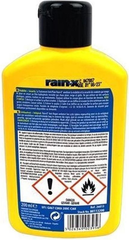 Rain-X - Regenafstotende Ruitbehandeling - 200ml - Langdurig Effect - Voor Alle Voertuigen