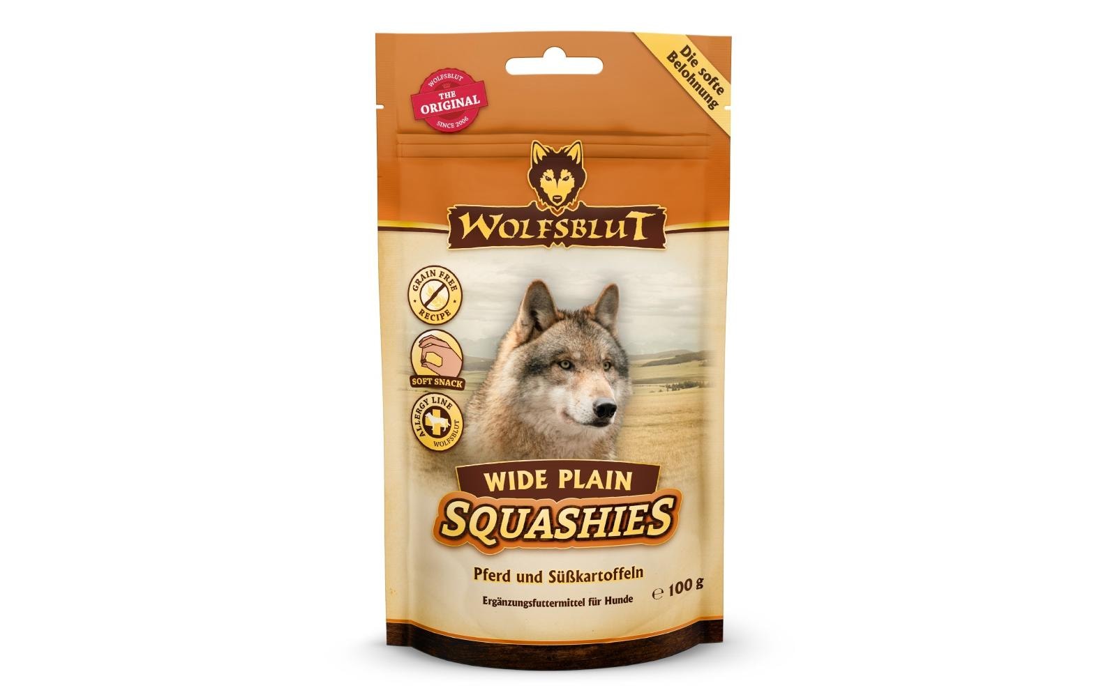 Softer Snack Squashies Wide Plain, 100gErgänzungsfuttermittel für Hunde