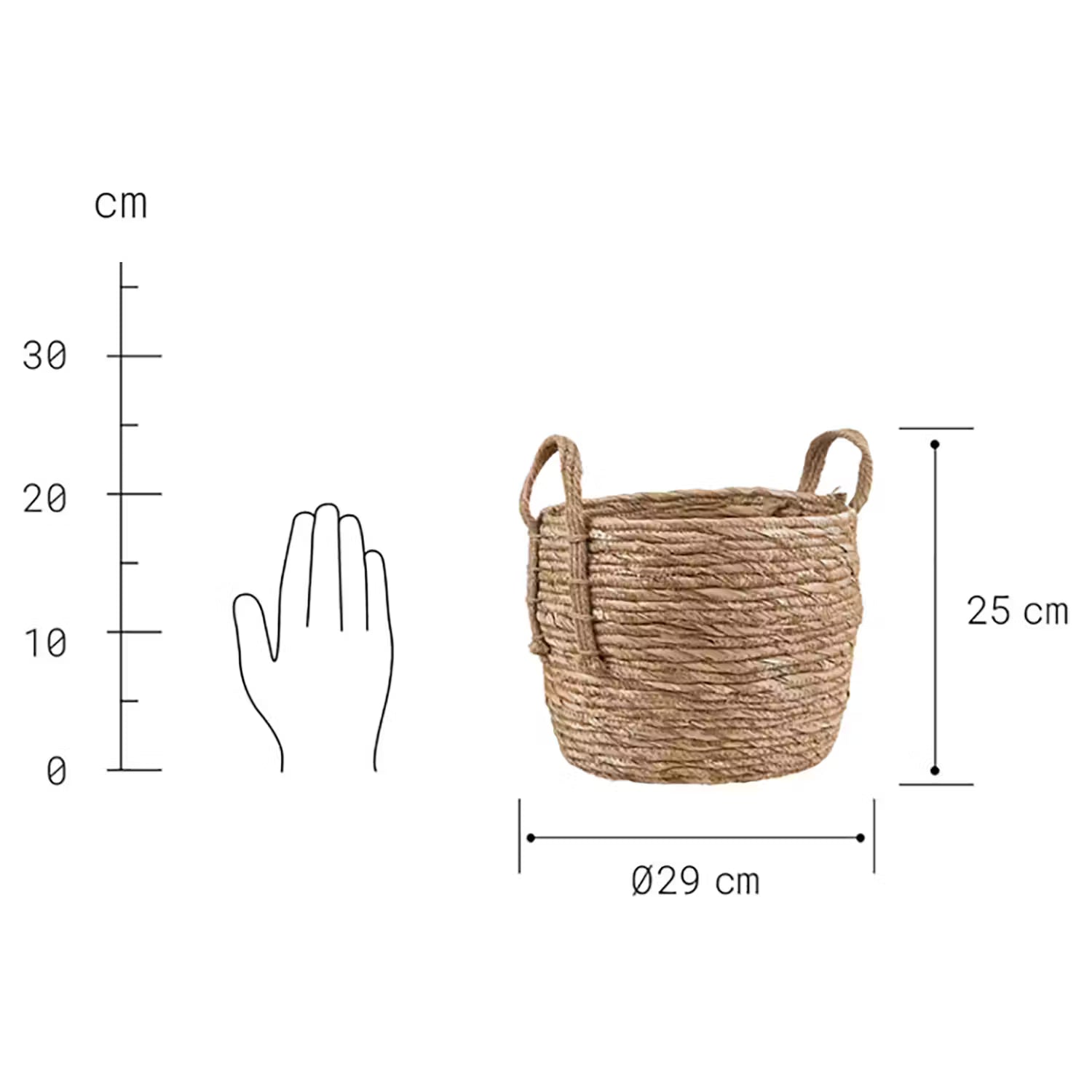RUSH ROPE Korb