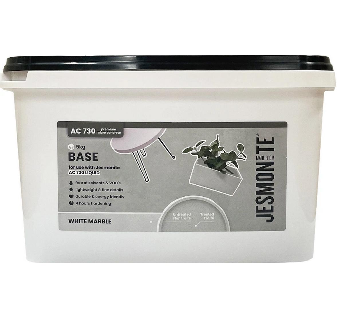 Modelliermasse Zementbasis Pulver 5 kg, White MarbleGiessharz Resin anstatt Epoxidharz