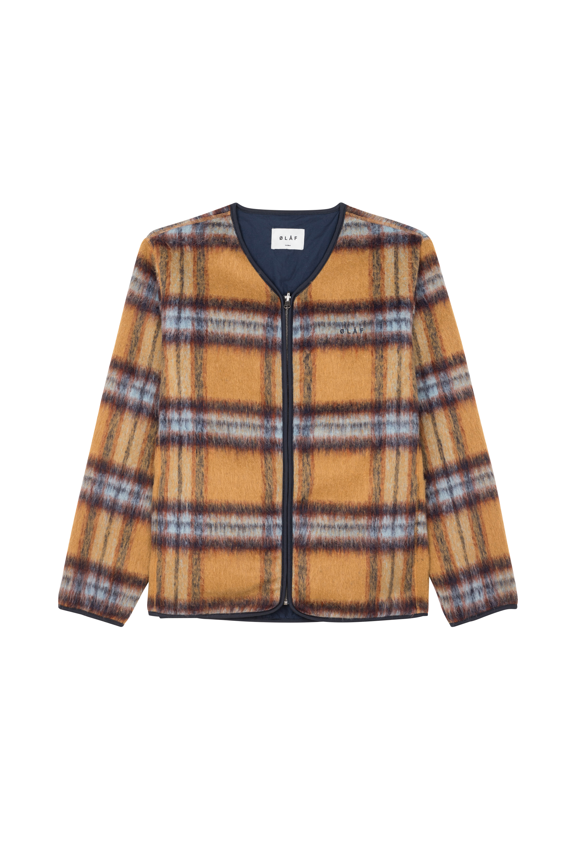 OLAF veste OLAF BLUR WOOL LINER Marron