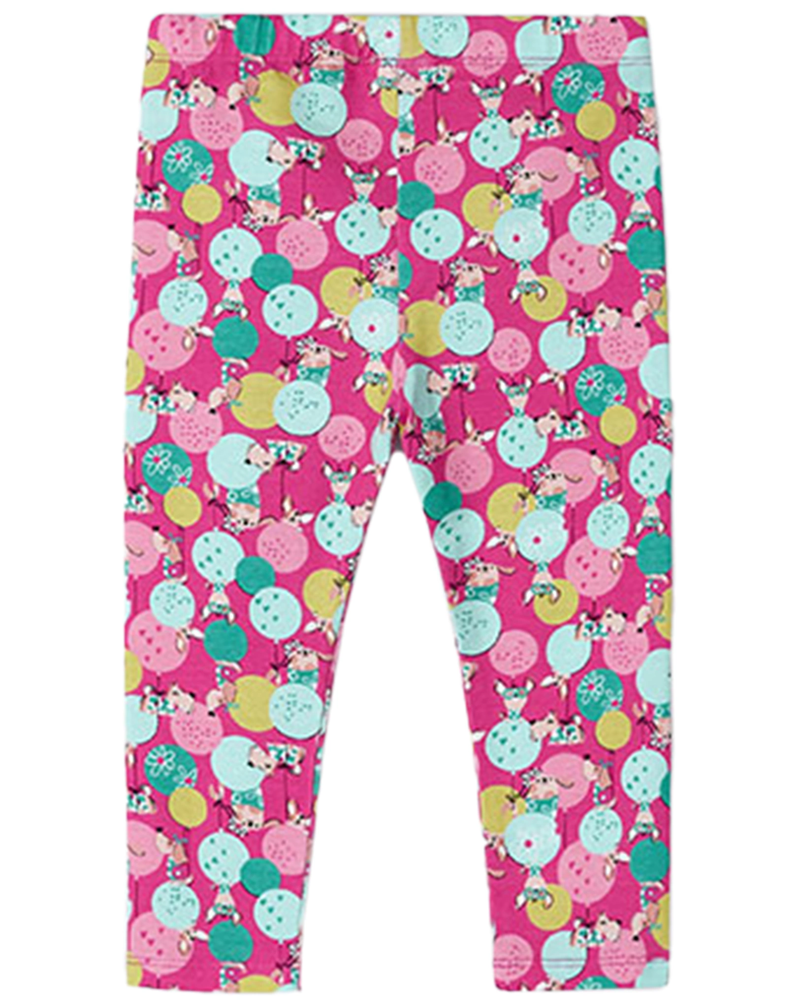 Leggings WOOF in fuchsia