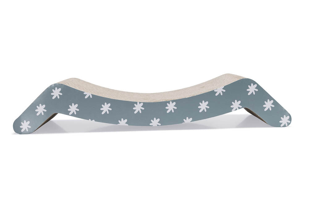 Beeztees Star - Krabplank - Blauw - 1x44.5x1 cm