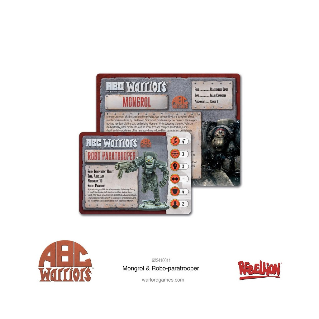 ABC Warriors - Mongrol & Robo-Paratrooper