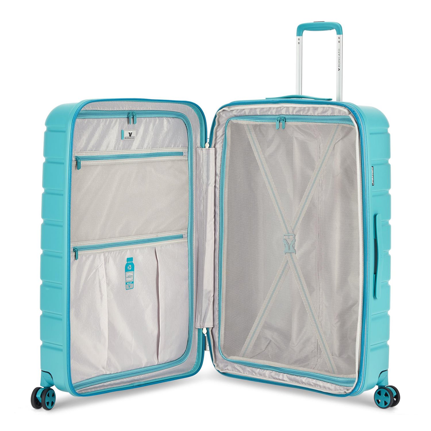 Roncato ReLIFE Expandable Trolley 78 Detachable Wheels salvia