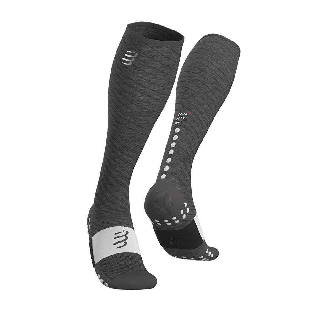 Compressport RECOVERY - Chaussettes grey melange