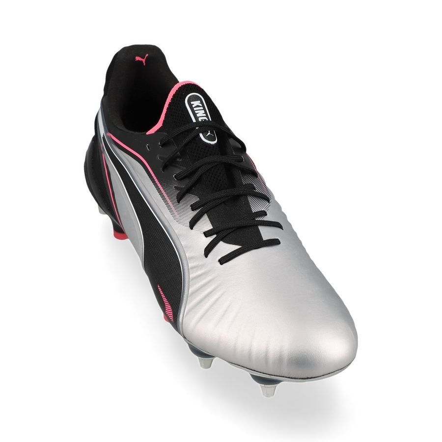 PUMA King Ultimate SG Audacity - Argenté/Noir/Sun Struck/Blanc
