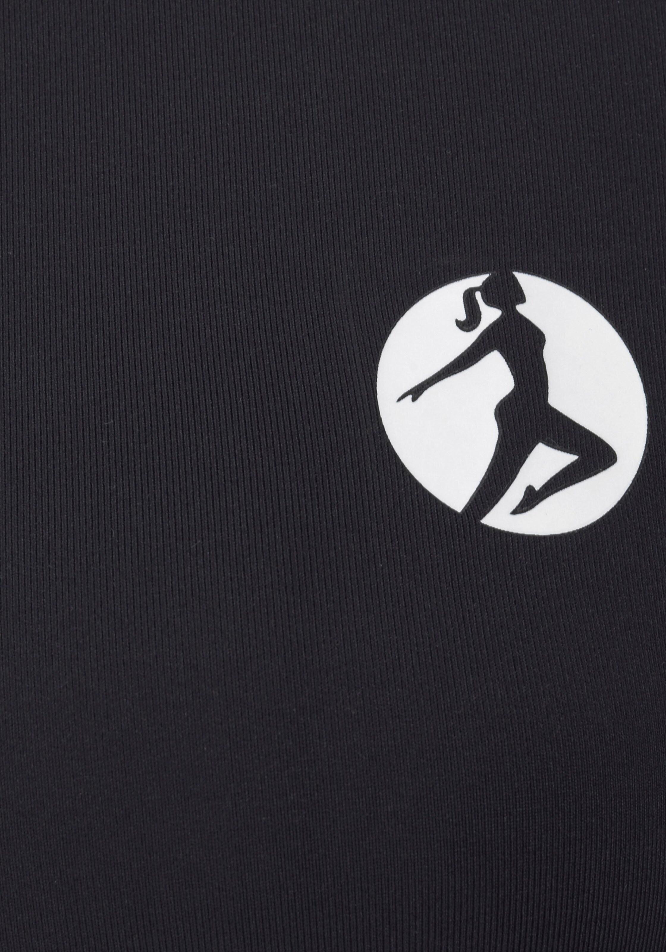 LASCANA ACTIVE Trainingsjacke in schwarz-weiß