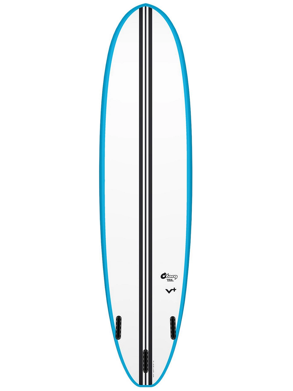Torq Tec V+ Rail 8'0 Surfboard blue