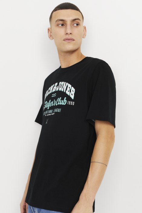 Jack & Jones zwarte heren t-shirt